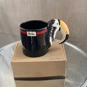 Bergschrund Seattle Black Mug with Toucan Handle